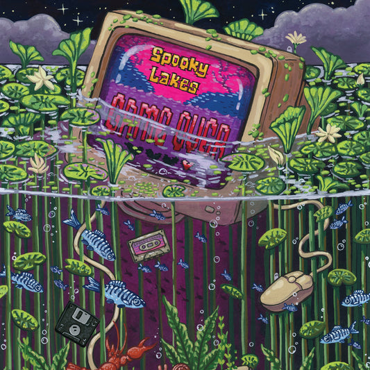 Waterlogged Retro Gamer Giclée Print