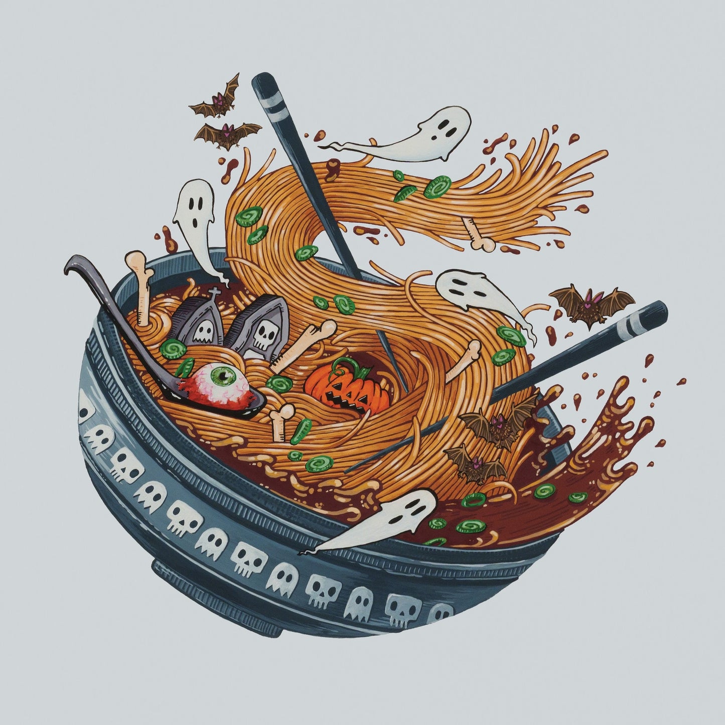 Spooky Good Soup Giclée Print