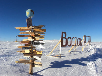 Lake Vostok Sticker: 2023 Spooky Lake Month